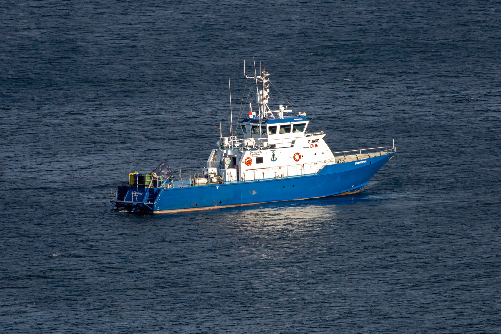 SEA ENTERPRISE (IMO 9266633) vor Rügen. - 06.10.2022