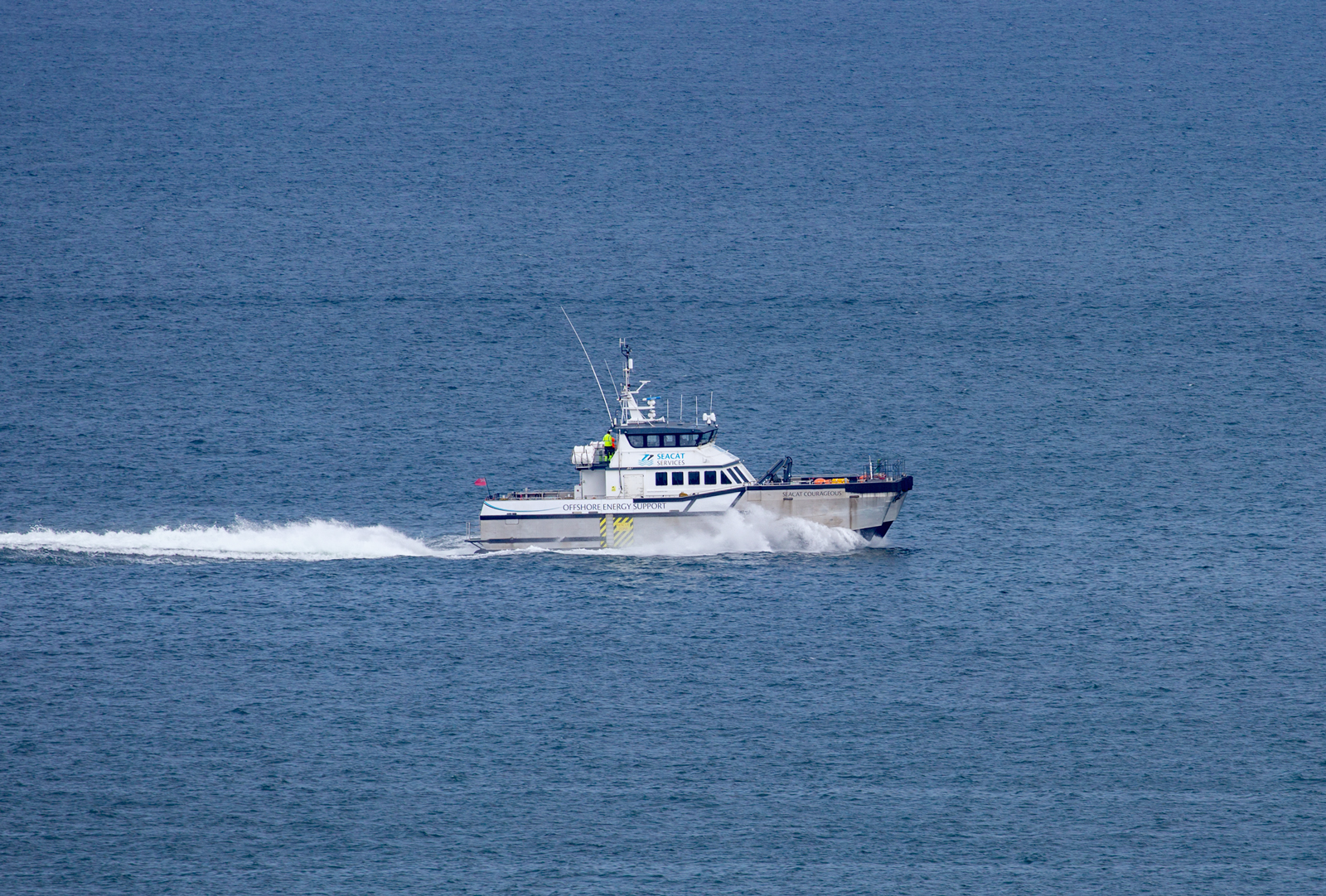 SEACAT COURAGEOUS nach Mukran vor Rügen. - 02.08.2025

