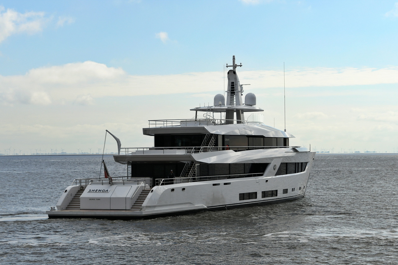 SHENOA , Yacht , IMO 9875460 , Baujahr 2021 , 55 x 11 m ,  01.06.2026 , Cuxhaven-Alte Liebe