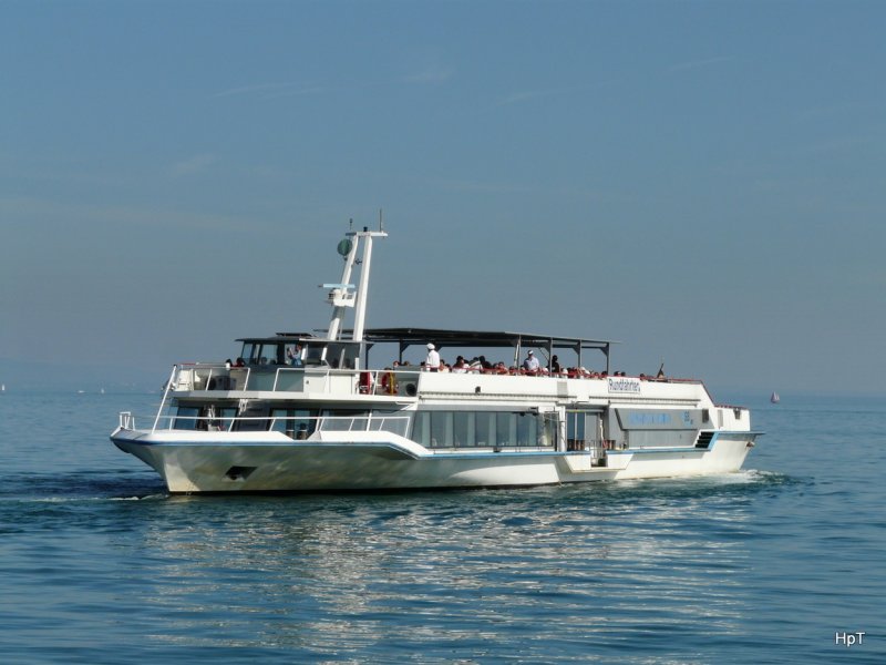 Bodensee - MS KNIGIN KATHARINA unterwegs vor Rohrschach am 16.08.2009