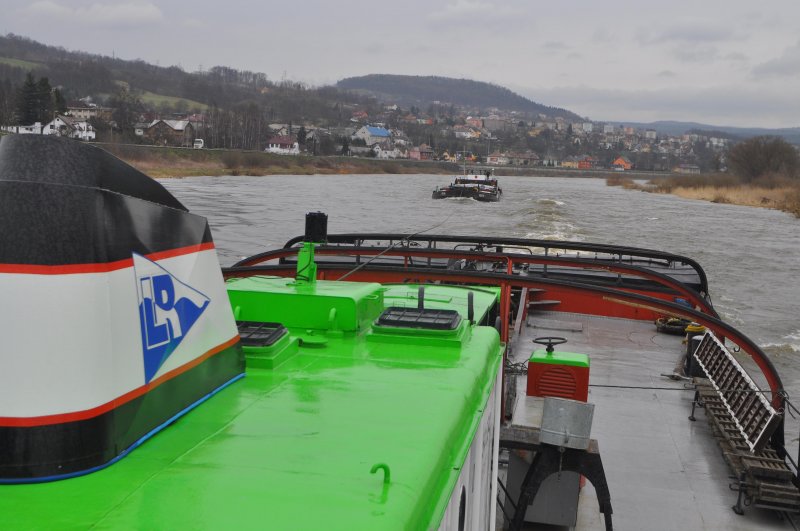 Bordalltag auf dem Beskydy. (Bergfahrt,oberhalb Decin)