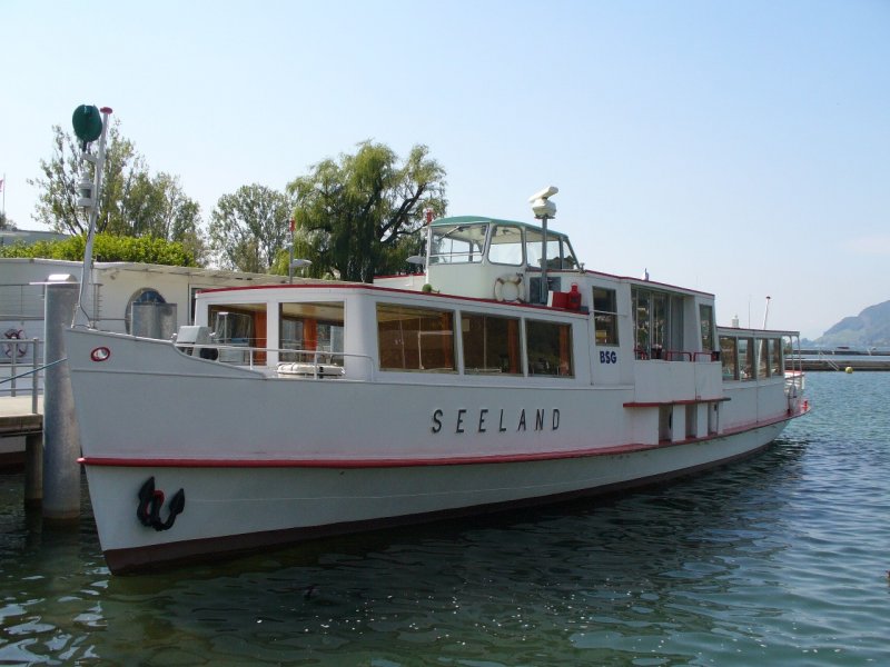 BSG - MS Seeland im BSB Hafen von Biel - Bienne am 06.10.2007