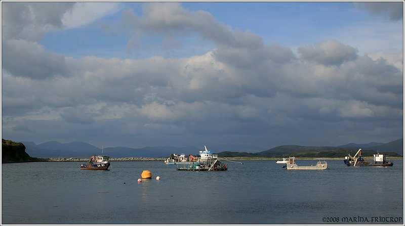 Der kleine Hafen von Ardgroom, Ring of Beara - Irland Co. Cork