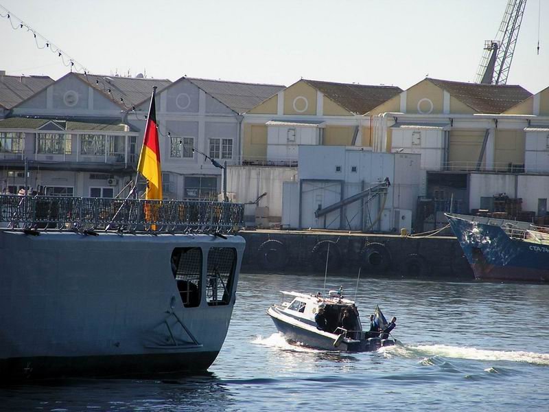 Deutsche Marine in Kapstadt Mrz 2006