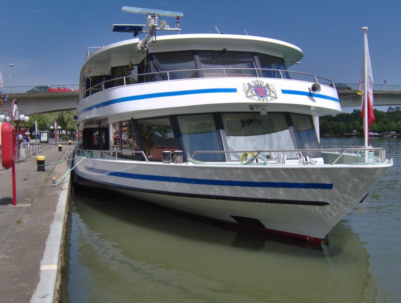 Die Princesse Marie Astrid (Luxemburg) Passagierschiff auf der Mosel. (2006)