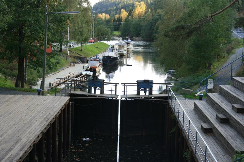 Die untere Kammer der rje sluser; 12.09.2009