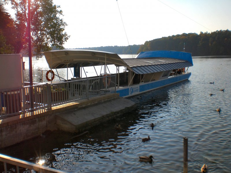 Elektrofhre Strausberg an der Anlegestelle Strausberg, 2007