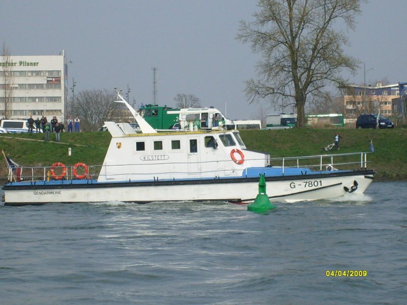 Fahrzeug der franz. Gendarmerie beim Einsatz zum Nato-Gipfel 2009 in Strasbourg/Kehl