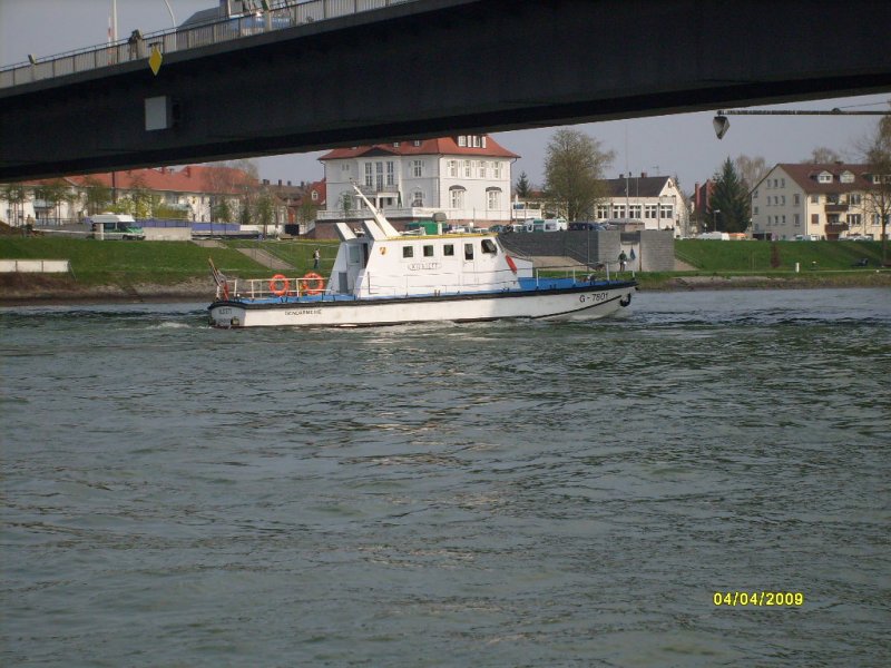 Fahrzeug der franz. Gendarmerie beim Einsatz zum Nato-Gipfel 2009 in Strasbourg/Kehl. Kennzeichnung G-7801, Name: Kilstett