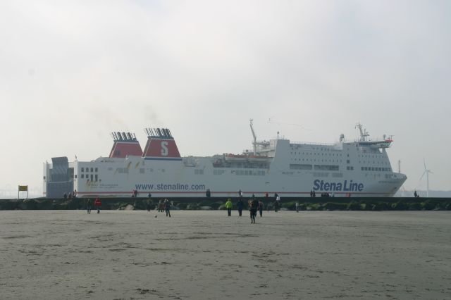 F/S  Stena-Holandica  verlsst Hoek van Holland; 11.03.2007