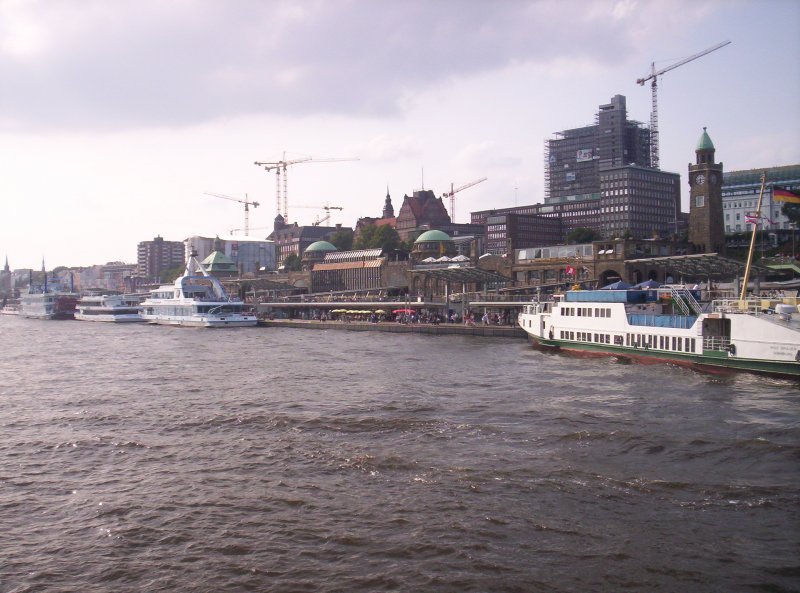 Hamburg - Landungsbrcken Sommer 2006