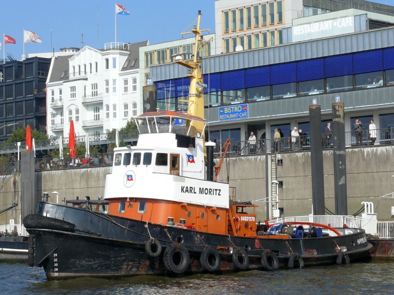  KARL MORITZ  im Hamburger Hafen am 27.9.2008