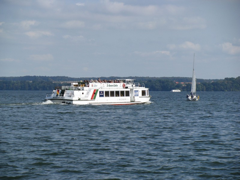 MS  BOIZENBURG  auf Schweriner See, BUGA 2009 Schwerin 16.09.2009