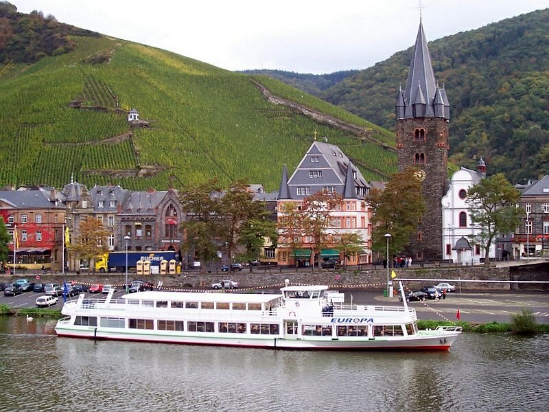 MS  Europa  im Oktober 2004 in Berncastel / Mosel