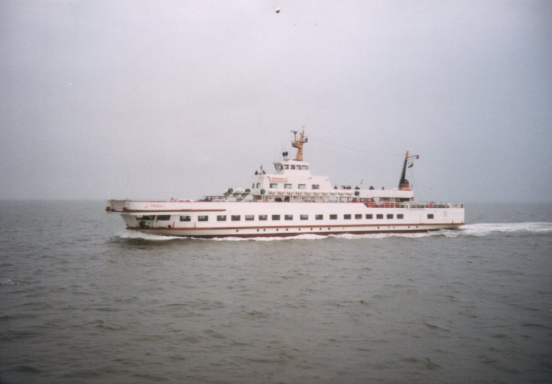 MS Frisia I unterwegs nach Norderney