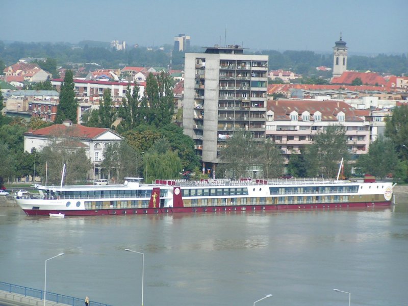 MS Johann Strauß im Hafen von Novi-Sad Sept.2005