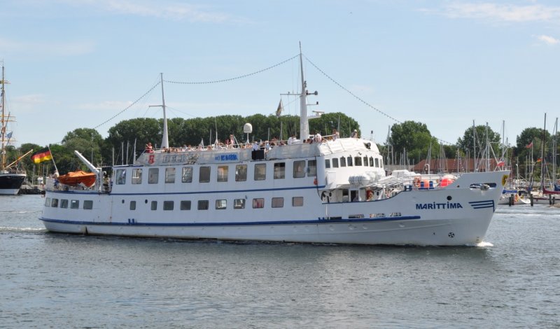 MS  Martittima  Lg. 46,16m - Br. 8,36m - 11 Kn - 614 Passagiere - Baujahr 1958