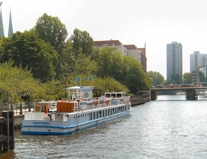 MS Pankow, Berlin (Stern- und Kreisschifffahrt), Sommer 2007