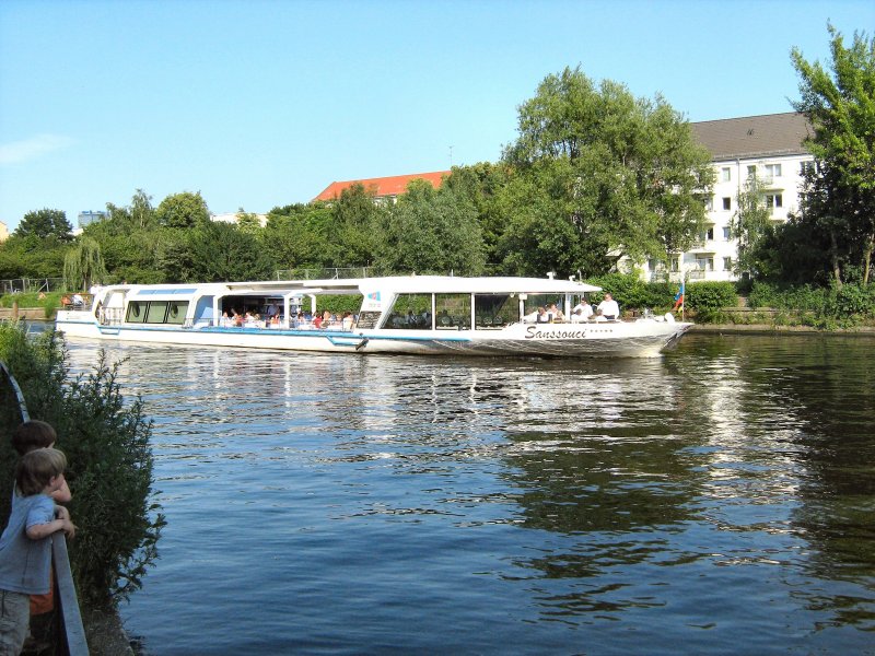 MS Sanssouci, Landwehrkanal Berlin,
Sommer 2007