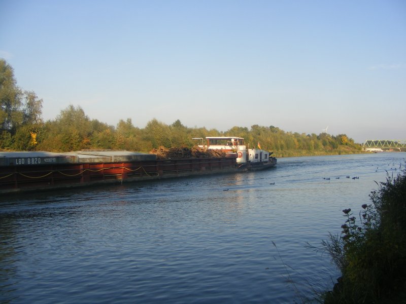 Nawatrans II 4006710 auf dem Mittellandkanal bei Lbbecke in Fahrtrichtung Bad Essen am 26.09.08