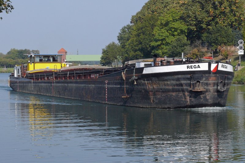  REGA  auf dem Dortmund-Ems-Kanal 27.9.2009