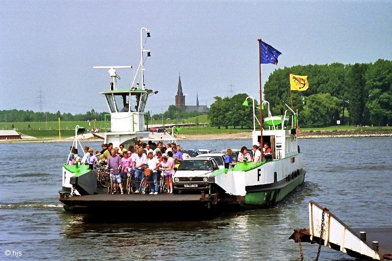 Rheinfhre Orsoy - Walsum (30. Mai 1991)