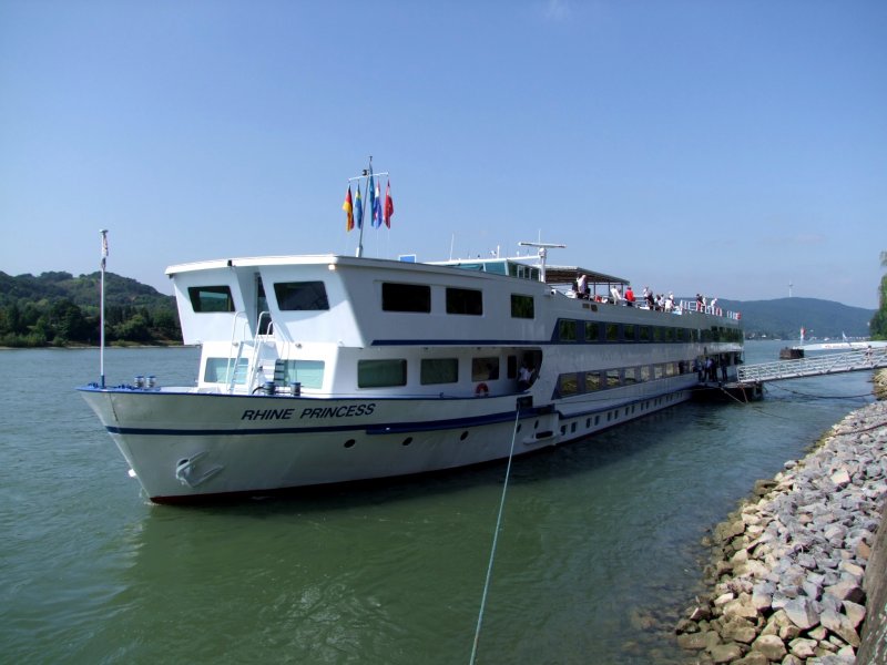 Rhine-Princess hat in Braubach angelegt; 080827