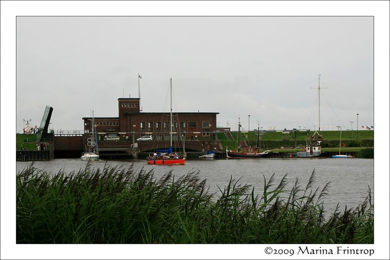 Schleuse und Schpfwerk - Harlesiel, Ostfriesland