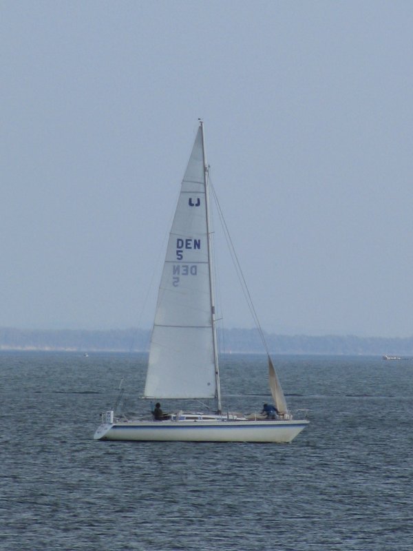 Segelboot auf der Ostsee in der Boltenhagenbucht (NWM) 26.09.2009