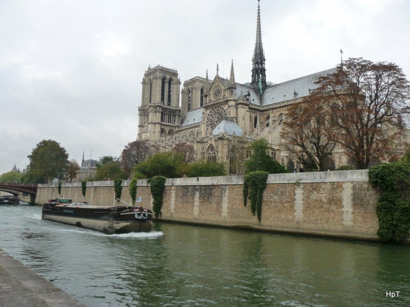 Seine Paris - MS CINDY in Paris am 16.10.2009