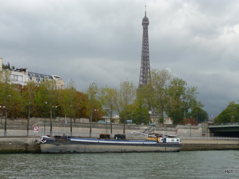 Seine Paris - MS IDEAAL in Paris am 16.10.2009