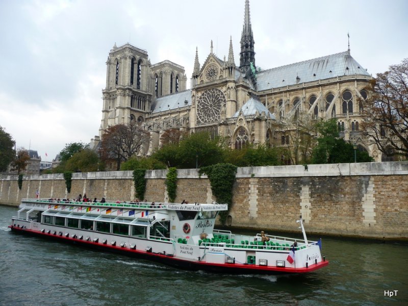 Seine Paris - MS PARISIS in Paris am 16.10.2009