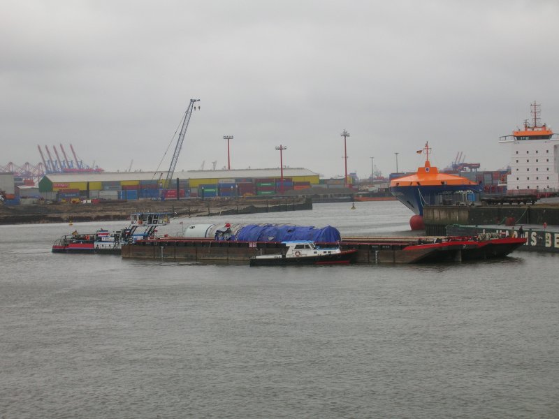 SSS 2638 / Barkasse  Butt  im Hamburger Hafen, Mrz 2008