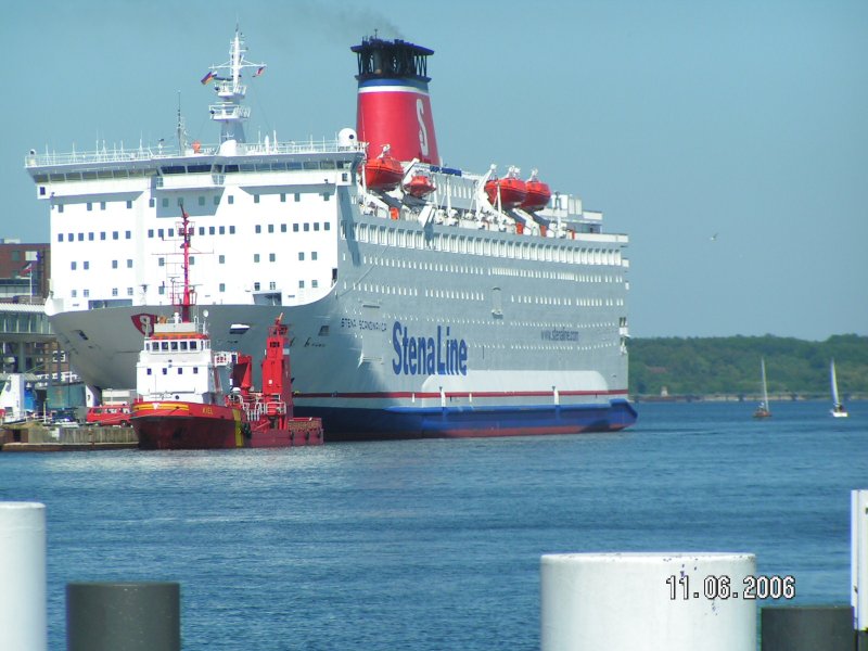 Stena Scandinavica am 11.06.2006 in Kiel.