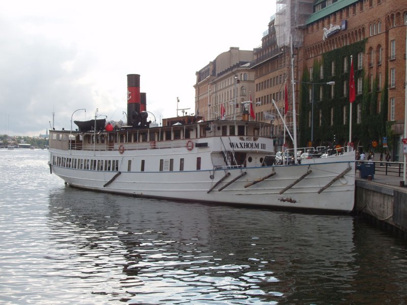 Stockholm-MS  Waxhom III  in Nybroplan