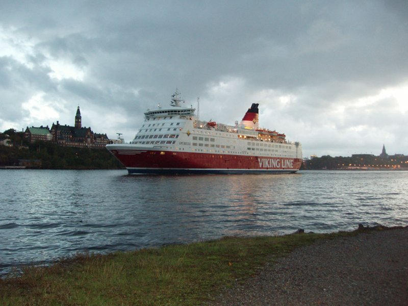 Stockholm-Viking Line Fhre nach Turku