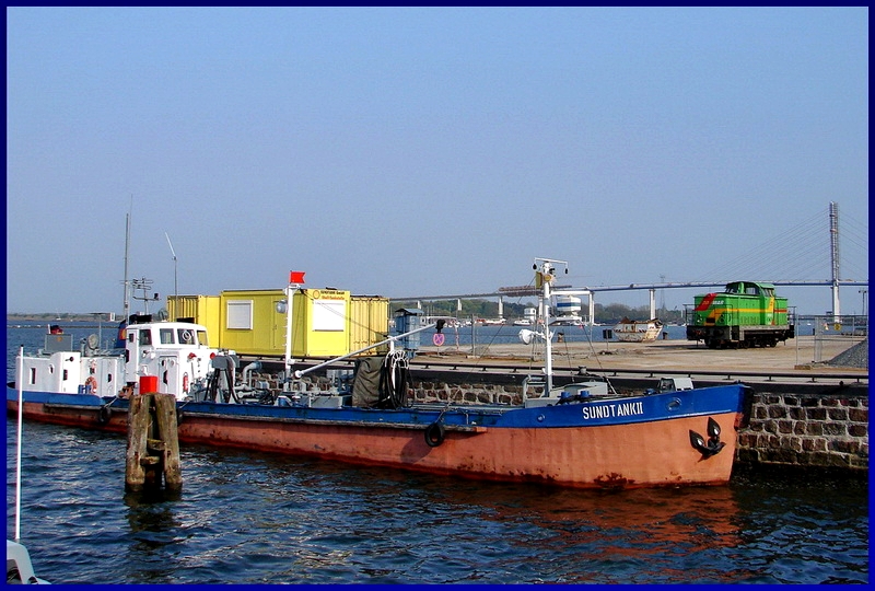 Sundtank2 im Nordhafen von Stralsund.  am 07.05.06 