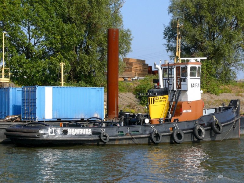  TAIFUN  im Hamburger Hafen am 27.9.2008