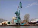 SK 2 der Rhenus Logistics in Leer hat eine Tragfhigkeit von 5 t bei 17 m Auslage. 10.04.2009