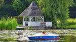 Tretboot LK 18 auf der Wakenitz.