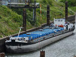 Das Tankmotorschiff ANNA (ENI: 04031470) hatte Ende Mai 2025 in Duisburg angelegt.