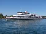 Die Motorschiff  AUSTRIA  bei die einfahrt im die Hafen von Konstanz - 13/06/2013