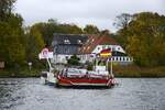 Schleifähre Missunde II auf der Schlei.