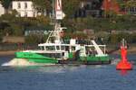 Hadag Hafenf�hre ALTONA (ENI 05111890) (H6024); Eigner/Betreiber: Hadag; Datum: 13.10.2025; Aufnahmeort: Elbe/Hafen Hamburg, Deutschland.