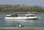 Personenfähre  Rhein-Schwan  in Wesseling - 06.04.2019