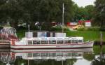 MS ASTRID QUANDT am MuK-Anleger im Lbecker Holstenhafen... Aufgenommen: 26.07.2011