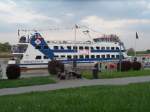 MS  Adler Princess  an der Fähr-Promenade - Oberndorf an der Oste - Foto vom 15.05.2012