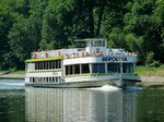 FGS Berolina (05600830 , 45 x 8,20m) am 24.06.2016 im Sacrow-Paretzer-Kanal bei km 30 zu Berg Richtung Berlin.