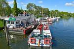 Fahrgastschiff BARBAROSSA am 15.05.2022 in Lübeck