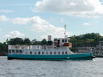 Ausflugsdampfer  Emilie  am 20. Juni 2016 in den Schärengarten bei Stockholm.